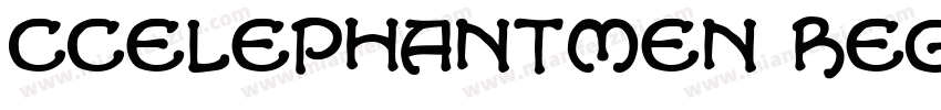 CCElephantmen Regular字体转换